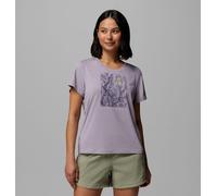 Columbia - T-shirt Technique à Encolure Dégagée Parsons Point™ - Violet - Taille S - Femme