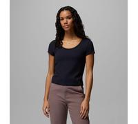Columbia - T-shirt Technique Côtelé Pinetown Canyon™ - Noir - Taille XL - Femme