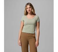 Columbia - T-shirt Technique Côtelé Pinetown Canyon™ - Vert - Taille XS - Femme