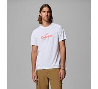Columbia - T-shirt Technique Graphique Léger Zero Rules™ - Blanc - Taille XL - Homme