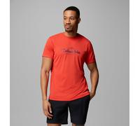 Columbia - T-shirt Technique Graphique Léger Zero Rules™ - Orange - Taille M - Homme