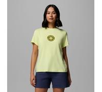 Columbia Parsons Point™ Graphic Short Sleeve T-shirt Jaune S Femme