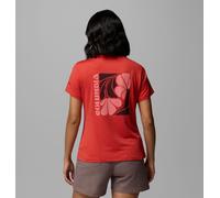 Columbia Parsons Point™ Back Graphic Short Sleeve T-shirt Rouge M Femme
