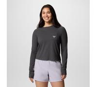 Columbia - T-shirt Technique Manches Longues Noppes PFG Uncharted™ - Noir - Taille XL - Femme