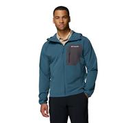 Columbia Tall Heights 3 Veste Softshell à capuche pour homme, bleu Everblue/requin, taille XL
