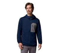 Columbia - Tall Heights Hooded Grid Fleece Full Zip - Polaire homme Collegiate Navy / City Grey - M