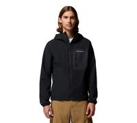 Columbia Veste softshell Tall Heights III – à capuche, imperméable et coupe-vent – Noir XL Homme