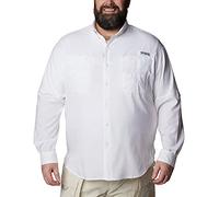 Columbia Tamiami II Chemise à Manches Longues pour Homme M Blanc