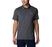 Polo columbia tech trail gris homme