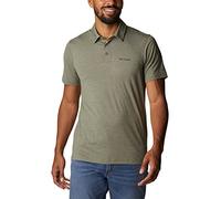Columbia Tech Trail Short Sleeve Polo Shirt Vert S Homme