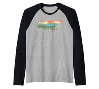 Columbia Tennessee Nature Outdoor Hiking Retro Manche Raglan