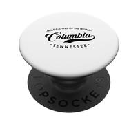 Columbia Tennessee TN Mule Capital pour Homme et Femme PopSockets PopGrip Adhésif