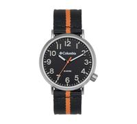 Columbia Trailbanks Quartz Cadran Noir/Nylon rayé Noir et Orange CSS16-004