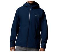 Columbia - Veste imperméable et coupe-vent de randonnée en OMNI-TECH™ - Trailborne 2.5L Shell Collegiate Navy pour Homme - Taille L Navy L