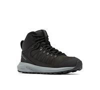 Columbia TRAILSTORM CREST MID WATERPROOF Chaussures Montantes De Randonnée Et Trekking imperméables Femme, Noir (Black x Ti Grey Steel), 38 EU