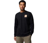 Columbia Trek Crew Sweatshirt Mens Noir 2X Grand. Male