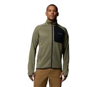 Columbia - Triple Canyon™ Grid Fleece Full Zip II - Polaire homme Stone Green Heather / Black - M