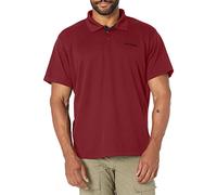 Columbia Utilizer Polo, Polo Manches Courtes pour Homme | Protection solaire, SPF 30, évacuation de l'humidité, coupe étendue disponible