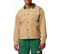 Columbia - Veste 3 en 1 en coton - Acker Rock Twill Interchange Jacket Beach Shark pour Homme en Coton - Taille XL - Beige Beige XL