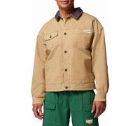 Columbia - Veste 3 en 1 en coton - Acker Rock Twill Interchange Jacket Beach Shark pour Homme en Coton - Taille L - Beige Beige L