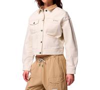 Columbia - Veste 3 en 1 en coton - Acker Rock Twill Interchange Jacket Chalk Beach pour Femme en Coton - Taille L - Beige Beige L