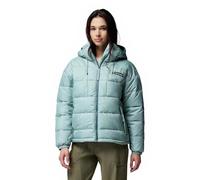 Columbia Veste à capuche Pike Lake 3 pour femme, veste matelassée à capuche bleu écrasé, taille S