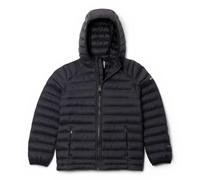 Columbia Veste à capuche Powder Pass pour jeunes, veste matelassée à capuche, noir, taille XXS