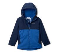 Columbia Veste Alpine Action III, imperméable, thermique, système de croissance, capuche réglable, doublée polaire, jupe pare-neige, poches - Jeunes garçons