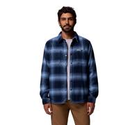 Columbia Veste-chemise Windward II pour homme, bleu marine collégial, dégradé flou, taille XL