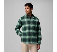 Columbia - Chemise en sherpa - Windward II Shirt Jacket Rain Forest Blurred Ombre pour Homme - Taille M - Vert Vert M