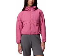 Columbia - Veste coupe-vent de randonnée - Spire Valley Cropped Windbreaker Rosette pour Femme en Nylon - Taille XS Rose XS
