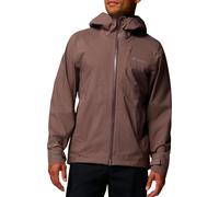 Columbia - Veste de randonnée imperméable et coupe-vent en OMNI-TECH™ - Trailborne 2.5L Shell Iron pour Homme - Taille S - Marron Marron S