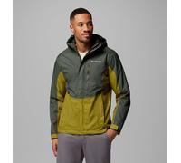 Columbia Veste de pluie Pouring Adventure 3 Imperméable Vert (Greenscape/Mossy Green) Taille L