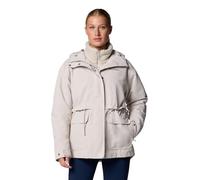 Columbia Veste Drop Ridge 2 Interchange Manteau d'hiver Interchangeable 3 en 1, Pierre foncée, XS Femme