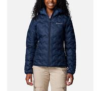 Columbia - Doudoune déperlante en duvet naturel - Delta Ridge II Down Hooded Jacket Collegiate Navy pour Femme - Taille M Navy M
