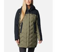 Columbia - Veste en Duvet Imperméable à Capuche Mountain Croo™ III Mid - Vert - Taille XL - Femme