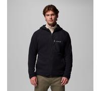 Veste polaire à capuche Columbia Fast Trek Overlay Full Zip noir - M