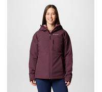 Columbia - Veste Imperméable à Capuche 3-en-1 Oak Ridge™ II - Rouge - Taille M - Femme