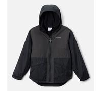 Columbia - Veste Imperméable Doublée Polaire Rainy Trails™ III - Noir - Taille M (10-12 ans) - Fille