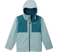 Columbia - Veste imperméable et respirante - Rainy Trails II Fleece Lined Jacket Crushed Blue Everblue Slub - Taille 139,5-147 cm - Bleu Bleu 139,5-147 cm