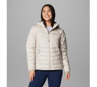 Columbia Powder Lite Hooded Jacket, Doudoune À Capuche Femme, Dark Stone, Taille XS