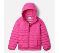Columbia - Veste Isolée à Capuche Powder Lite™ II - Rouge - Taille M (10-12 ans) - Fille