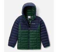Columbia - Veste Isolée à Capuche Powder Lite™ II - Vert - Taille XS (6-7 ans) - Garçon