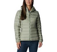 Columbia Doudoune à capuche Lake 22 II – Déperlante, duvet naturel – Femme XS Kaki Safari