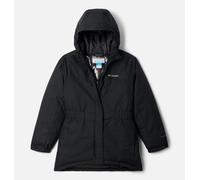 Columbia - Veste Longue à Capuche Imperméable et Isolée Hikebound™ II - Noir - Taille S (8 ans) - Fille