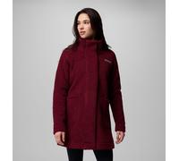 Columbia - Veste Longue en Polaire Sherpa Panorama™ - Rouge - Taille S - Femme