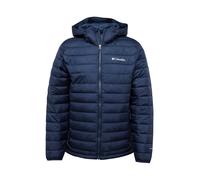 COLUMBIA Veste outdoor 'Powder Lite II' bleu marine / blanc, Taille L