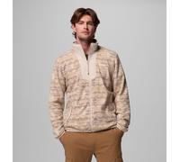Columbia Sequoia Grove™ Printed Full Zip Fleece Beige 2XL Homme