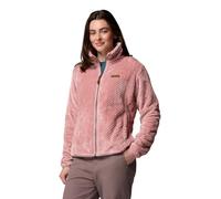 Columbia Veste polaire Fire Side 2 Sherpa à fermeture éclair intégrale pour femme, rose gomme, taille XL