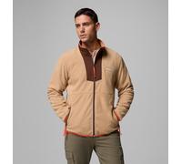Columbia - Polaire bicolore zippée - Sequoia Grove Full Zip Fleece Canoe Tobacco pour Homme - Taille S - Marron Marron S